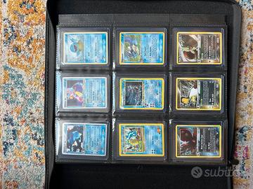Lotto Carte pokemon shining, madkip, lugia rare