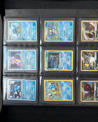 Lotto Carte pokemon shining, madkip, lugia rare