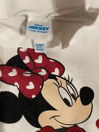 Gonna pantalone+Lupetto Minnie Completo Bambina 