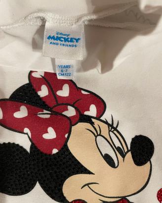 Gonna pantalone+Lupetto Minnie Completo Bambina 