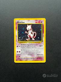 Carta Pokémon Mewtwo Holo Set base 1999-2000 Ita