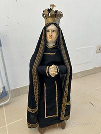 Antica Statua Madonna addolorata dei primi del 900