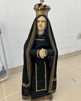 Antica Statua Madonna addolorata dei primi del 900