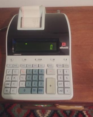 calcolatrice Olivetti logos 814 t