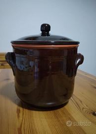 pentola in terracotta smaltata 