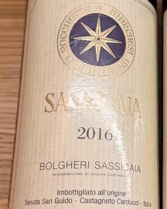 Sassicaia 2016