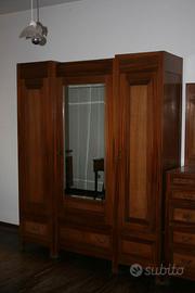 armadio e como anni 50 legno massiccio