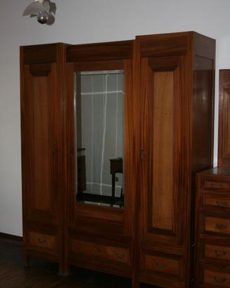 armadio e como anni 50 legno massiccio