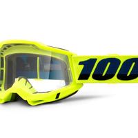 MASCHERA CROSS OFF-ROAD 100% THE ACCURI 2 OTG FLUO