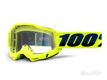 MASCHERA CROSS OFF-ROAD 100% THE ACCURI 2 OTG FLUO