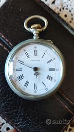 Longines orologio da tasca fine '800 argento