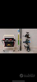 Lotto pesca trota lago Fassa D.A.M. Mitchell