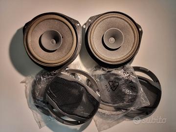 Casse coassiali 16" + 4 griglie marca Hertz