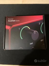 Focusrite scarlett solo 4th gen