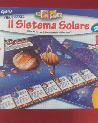 Maxi Puzzle Double-Face Il Sistema Solare 2in1