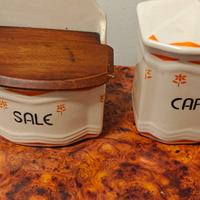 Caffè e Sale ceramiche originali Laveno