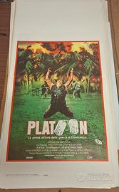 locandina originale Platoon 