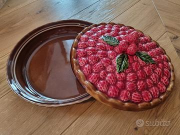 Porta torta in ceramica