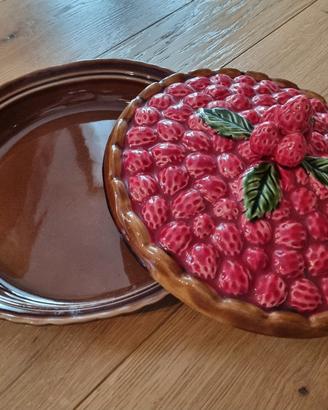 Porta torta in ceramica