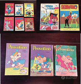 fumetti provolino tom e jerry tiramolla stanlio e