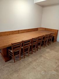 Tavolo Taverna con panca