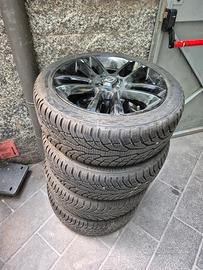 Cerchi in lega 17 neri opel