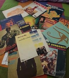 16 dischi 45 giri anni 70