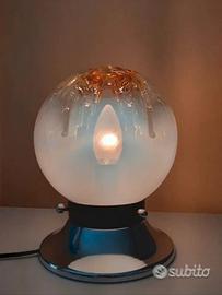 Lampada anni 70 modernariato Mazzega Murano