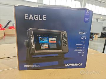 Lowrance eagle 7 con sonda tripleshot HD