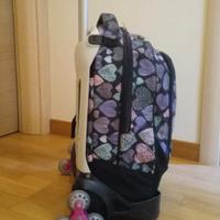 Zaino Seven sganciabile con trolley tre ruote 