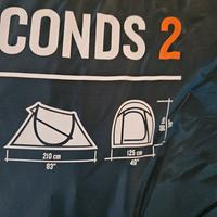 Tenda 2 seconds Quechua Decathlon  - 2 posti
