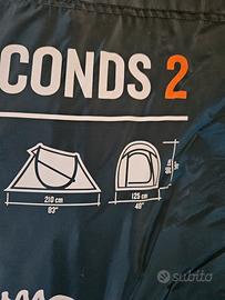 Tenda 2 seconds Quechua Decathlon  - 2 posti
