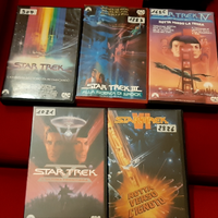 Collezione star trek vhs ex noleggio