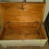 Cassapanca legno primi 900 da restaurare – 130 cm