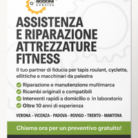 Riparazione tapis roulant, macchine fitness