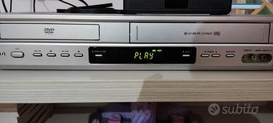 lettore vhs e dvd