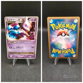 Carta Pokémon jap Mewtwo lv.x 1st edition holo 