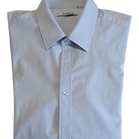 Camicia da bambino 12 anni celeste Over/D