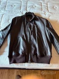 Giubbotto A.C. Spalding & Bross in pelle Tg. XXL