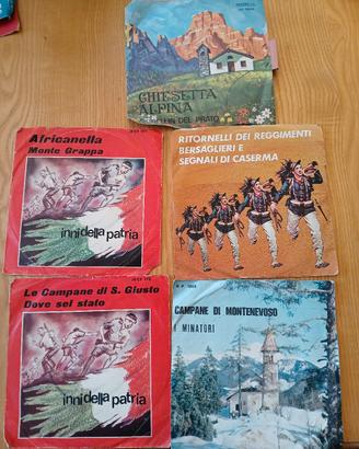 lotto 5 dischi 45 giri