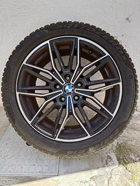 SET 4 CERCHI IN LEGA 18" BMW CON GOMME INVERNALI