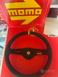 Volante momo Mod03 pelle