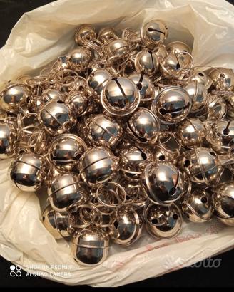 2 BUBOLI MISURA GRANDE CON ANELLO 