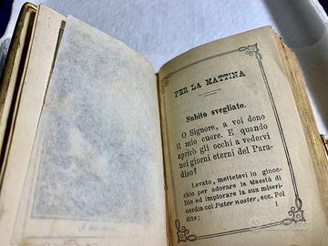 Libretto di preghiere per la mattina anno 1857