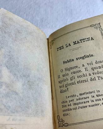 Libretto di preghiere per la mattina anno 1857