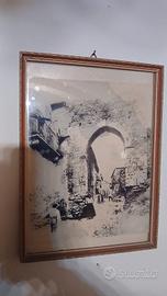 antica cornice in legno 