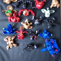 Lotto Bakugan vari terra fuoco buio acqua 