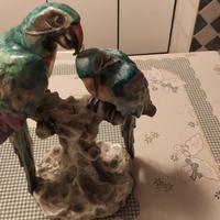 Pappagalli ceramica