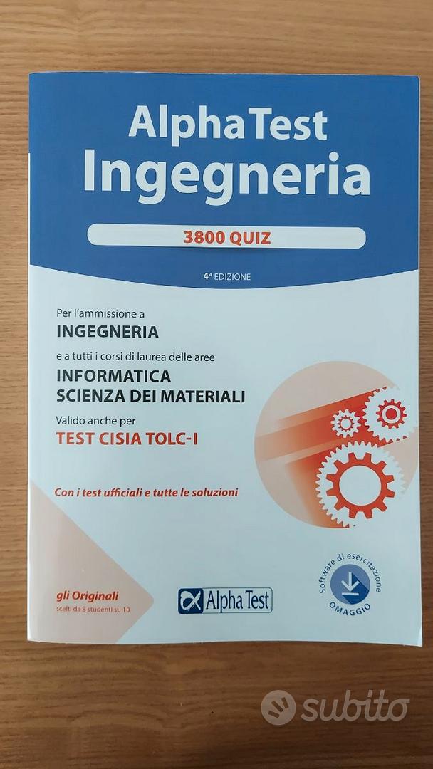 Alpha Test Ingegneria - Libri e Riviste In vendita a Treviso