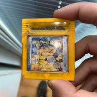 Pokemon giallo cartuccia edizione spagna